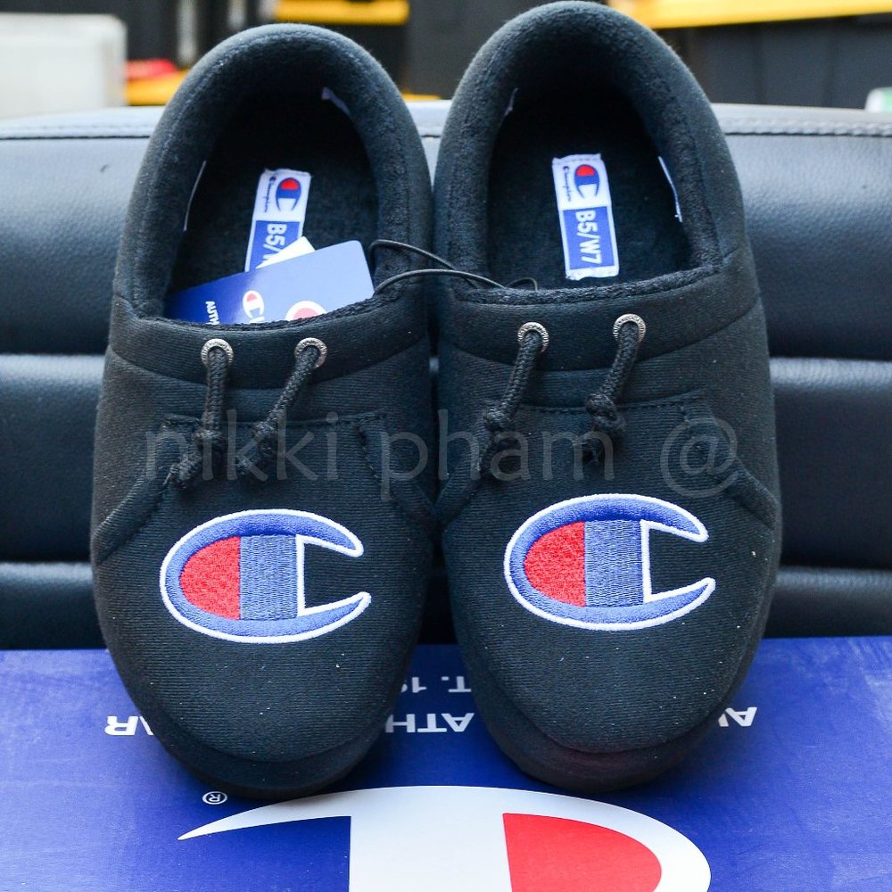 Champion, Unisex University Lounge Comfort Slippers (Choose  Size) - Picture 3 of 8